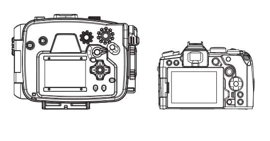 AOI UH-OM1 Underwater Housing for Olympus OM System OM-1 Camera KKK