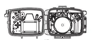 AOI UH-OM1 Underwater Housing for Olympus OM System OM-1 Camera kk