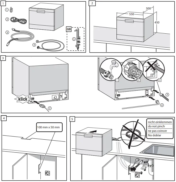 BOSCH SKS40E02GB GV 550 Table Top - fig1