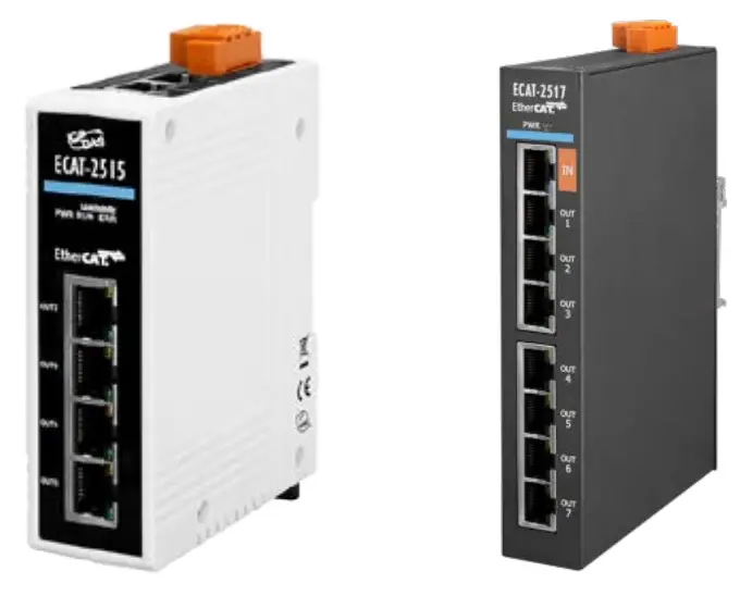 ICP DAS ECAT-2512 EtherCAT Junction Slave Module -