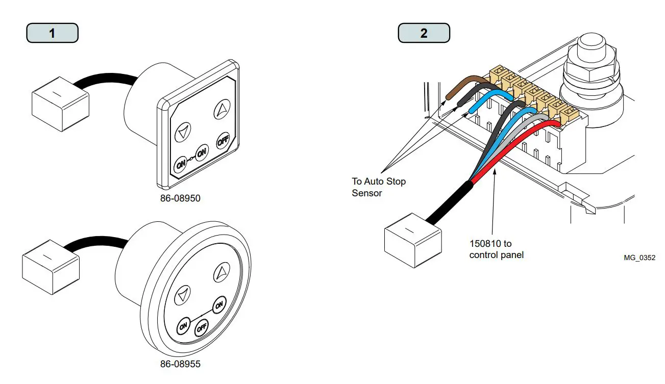 SLEIPNER 150000 Windlass Control Unit User Manual - Windlass Electrical Installation