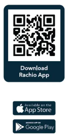 rachio HUB101 WiFi Hub - app