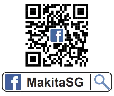 makita DMR203 12V Job Site Speaker - QR code