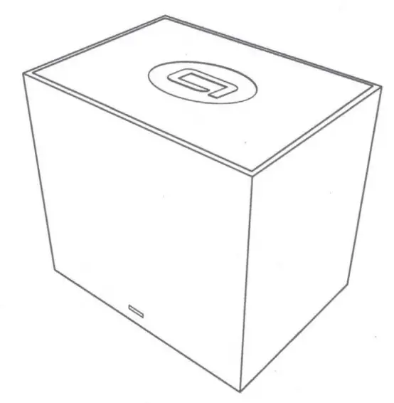 andover 337SPSUBBK Spinsub Powered Subwoofer