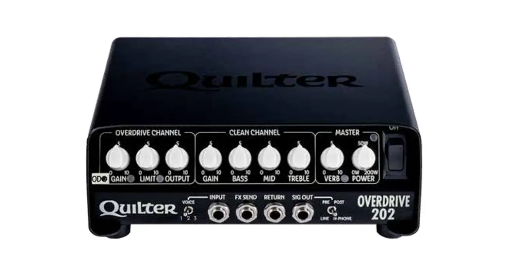 Quilter Overdrive 202 Owner's Manual