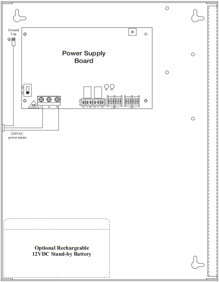Altronix SMP10C12X220 Series Power Supply Charger 02