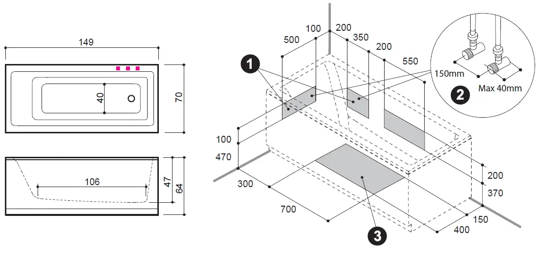 SWEBAD-Borgholm-150-Bathtub-fig-1