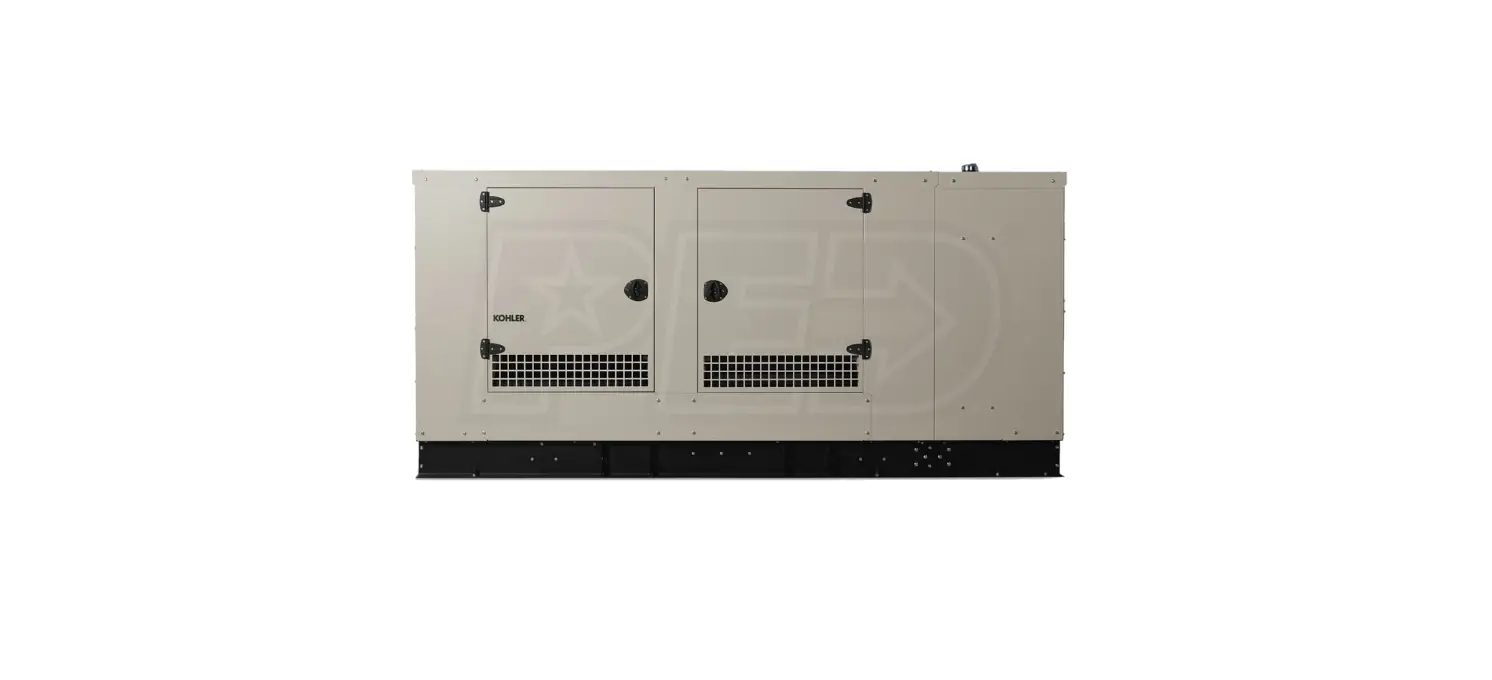 Kohler Kg80r 80 Kw Emergency Standby Power Generator Steel Instructions