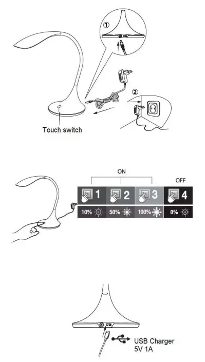 Lucci decor 261144 Space II LED Floor Lamp - Installation