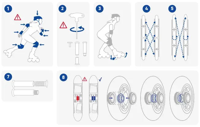 PS Powerslide Swell Nite 125 Inline Skates