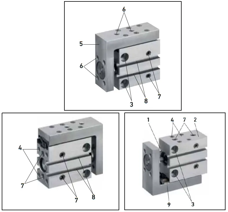 AVENTICS MSN Mini Slide Cylinder - FIG 1