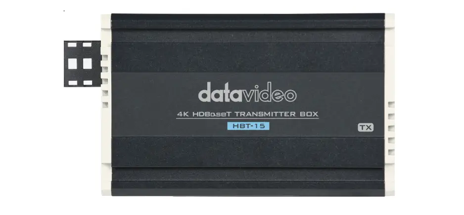 Datavideo Hbt-15 Hdbaset Transmitter Box Instruction Manual