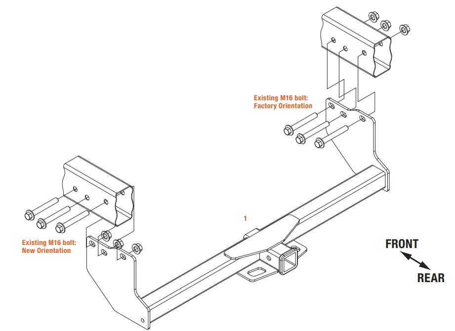 CURT 14022 Class 4 Trailer Hitch - fig