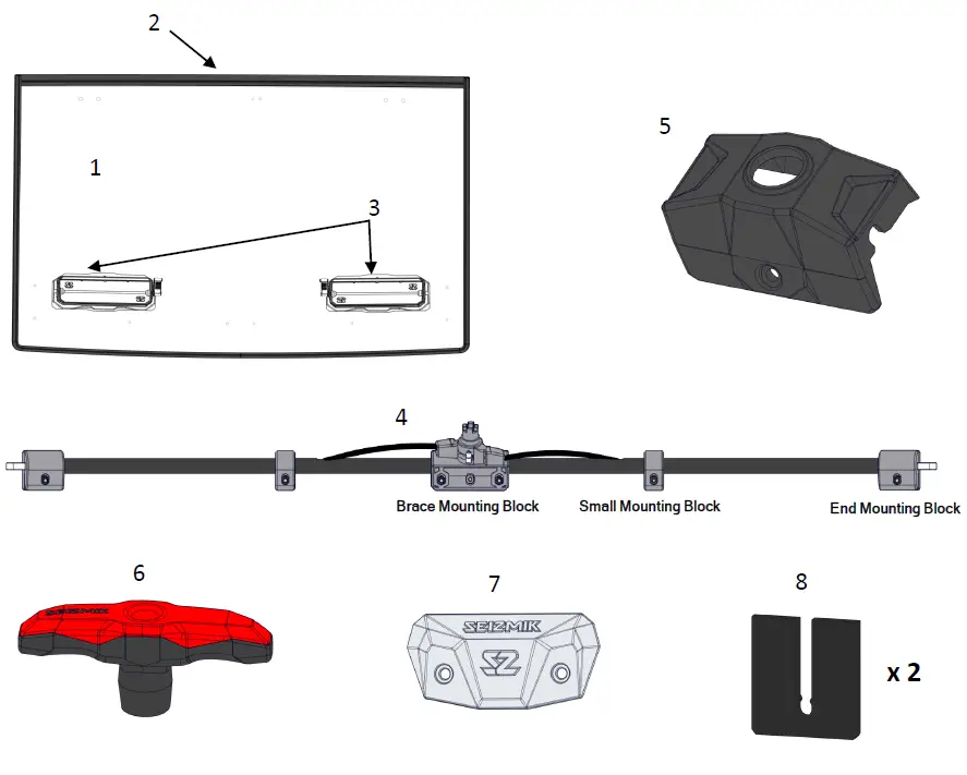 SEIZMIK-50-50247KIT-Flip-Up-Windshield-with-Vents-fig-1