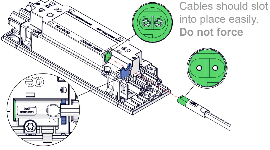 oe electrics INSTR1299 Connecting Shoe Panel - Snap 1
