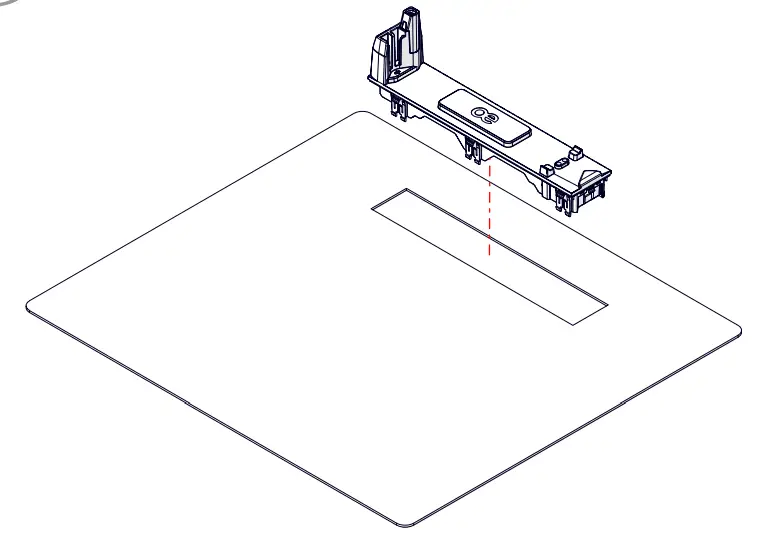 oe electrics INSTR1299 Connecting Shoe Panel - Snap