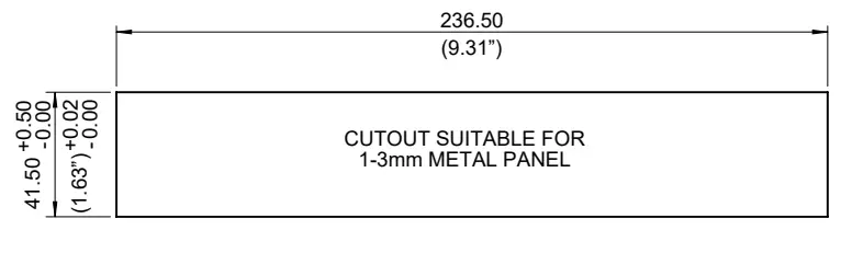 oe electrics INSTR1299 Connecting Shoe Panel - Snap
