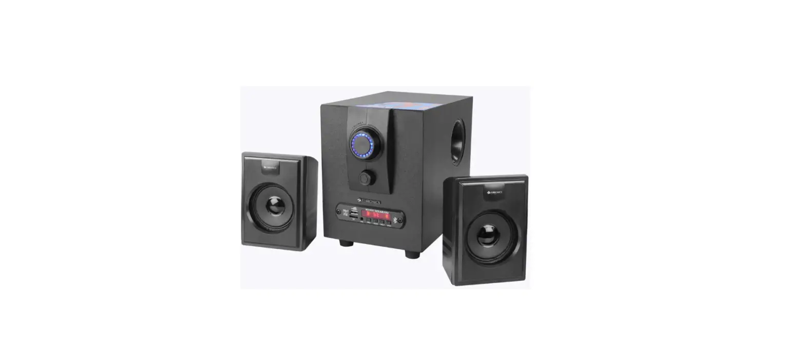 Zebronics Zeb-bt2121rucf Wireless 2.1 Channel Speaker User Manual