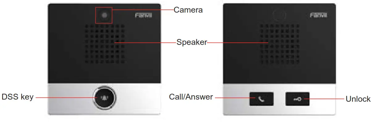 Fanvil i10 Mini SIP Intercom Panel