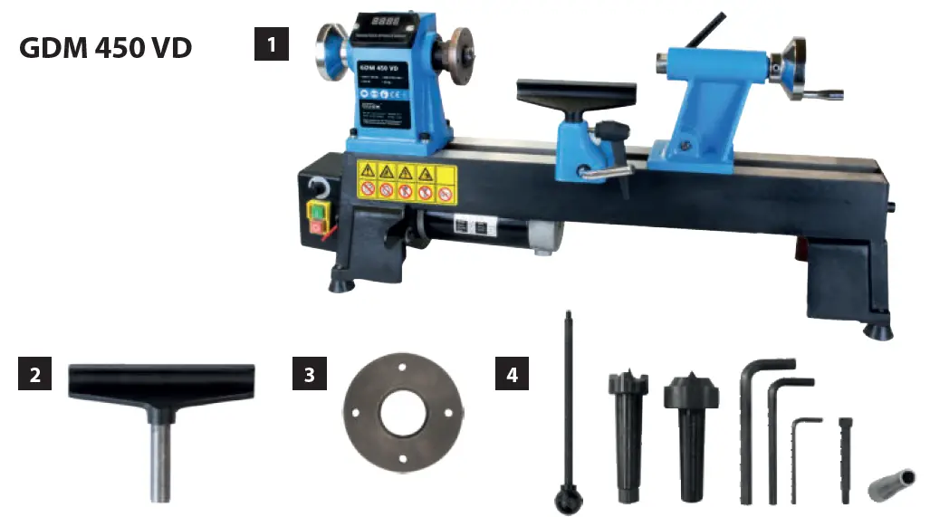 Gude GDM 450 Wood Working Machines 2