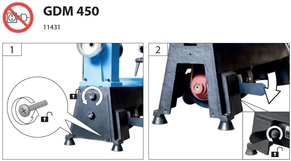 Gude GDM 450 Wood Working Machines 5