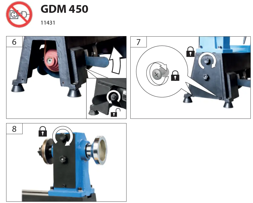 Gude GDM 450 Wood Working Machines 7
