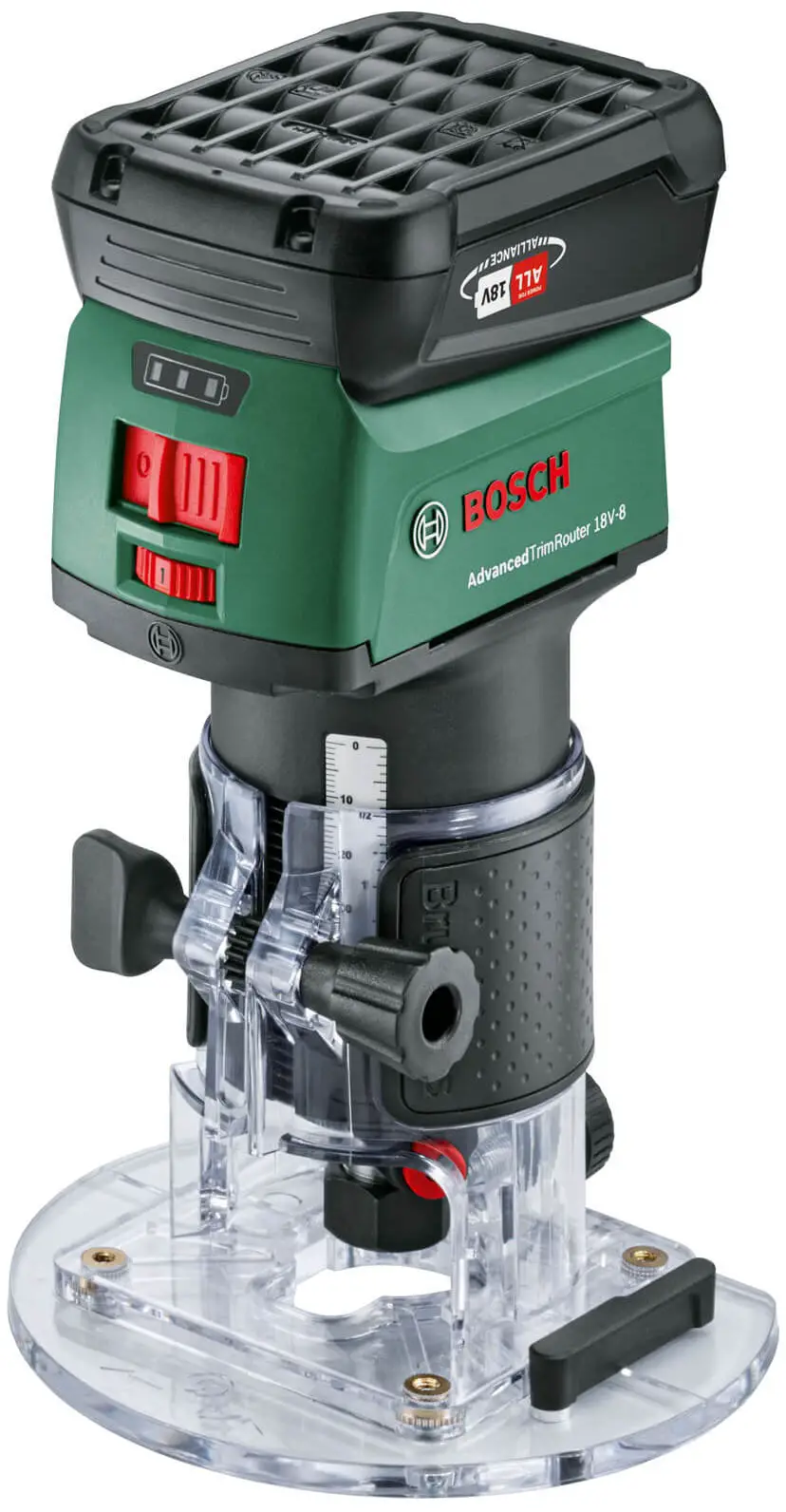 BOSCH AdvancedTrimRouter 18V-8 Cordless Trim Router
