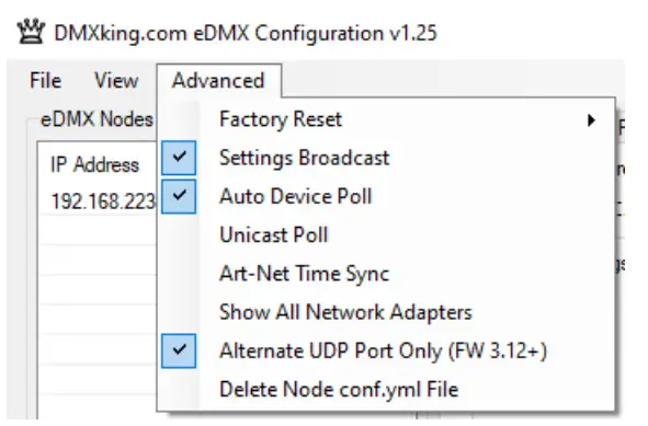 DMXking eDMX4 PRO ISODIN Interface - Figure 1