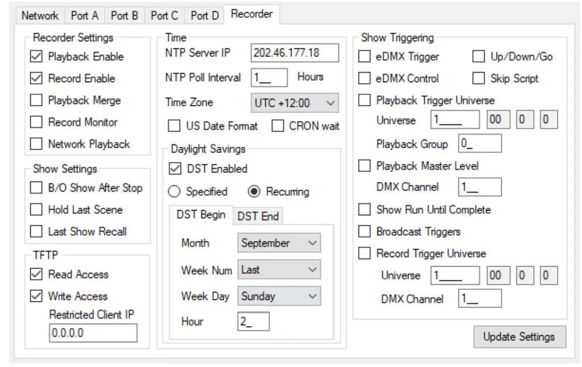 DMXking eDMX4 PRO ISODIN Interface - Figure 7