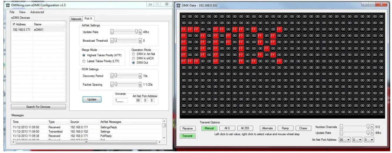 DMXking eDMX4 PRO ISODIN Interface - Figure 8