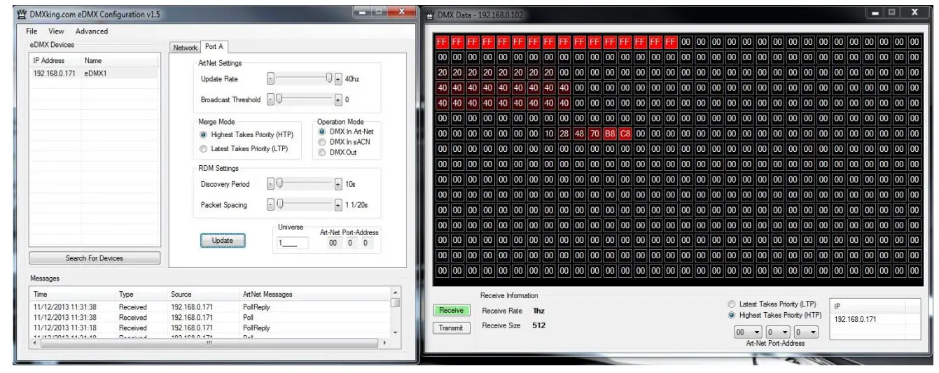 DMXking eDMX4 PRO ISODIN Interface - Figure 9