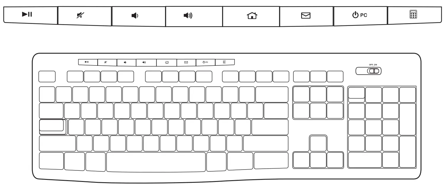 logitech MK270 Wireless Combo- MOUSE FEATURES 1