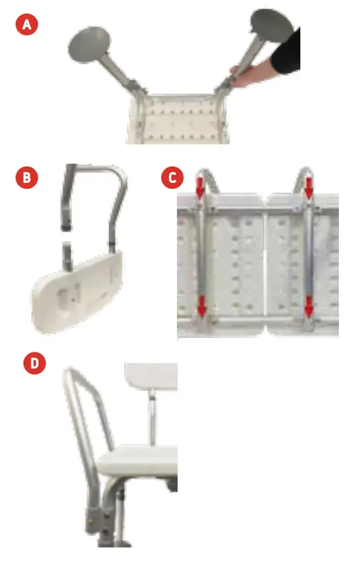Lifestyle B3300 Transfer Bench fig 2