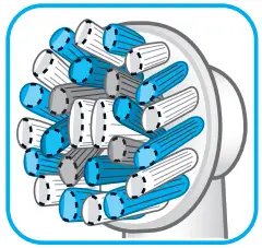 FIG 7 Oral-B CrossAction brush head