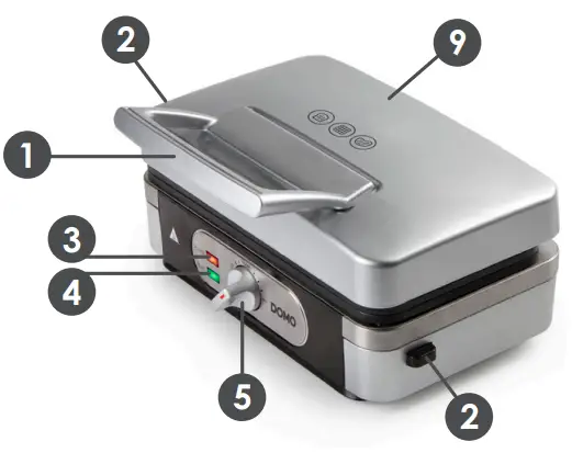 DOMO DO9136C Snack Maker-fig2