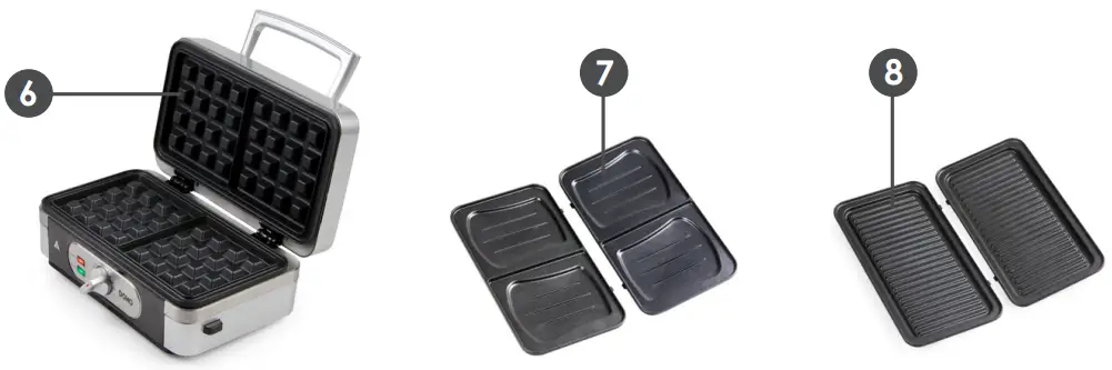 DOMO DO9136C Snack Maker-fig3