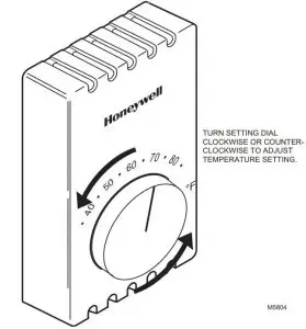 FIG 5 Adjusting temperature setpoint