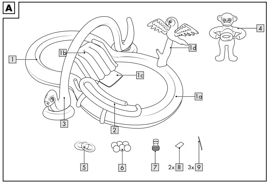 TRISTAR IAN 385205_2107 Jungle Paddling Pool - fig1