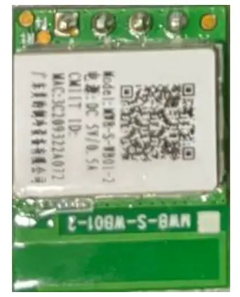 Midea MWB-S-WB01-2 Bluetooth and 2.4GHz WiFi Dual Band Communication Module - Figure 1