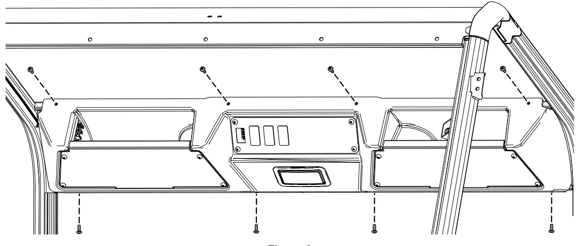 Removing the Console and Routing the Wire Harness