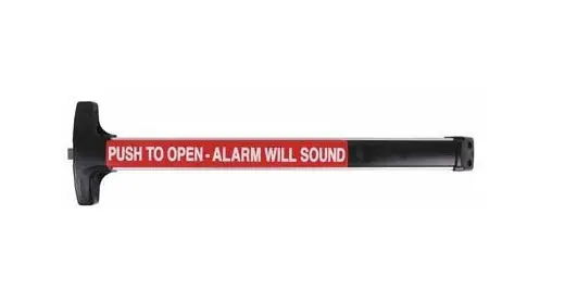 Detex V40-eb-cd Power Alarmed Rim Exit Device Instruction Manual