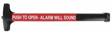 DETEX V40-EB-CD Power Alarmed Rim Exit Device Instruction Manual