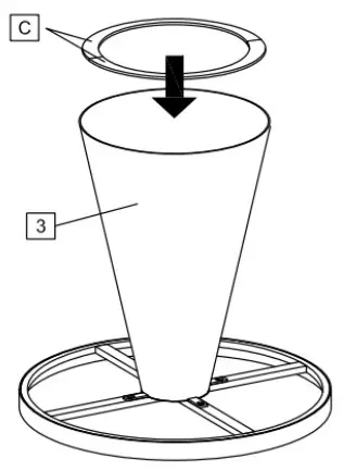 kogan MBSOLIMSTBA Matt Blatt Soli Side Table - ASSEMBLY 2