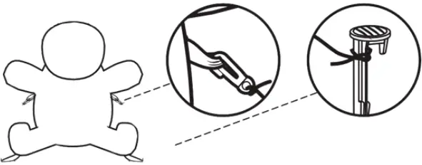 Christmas Time 9' Inflatable Candycane Arch with Lights - Figure 3