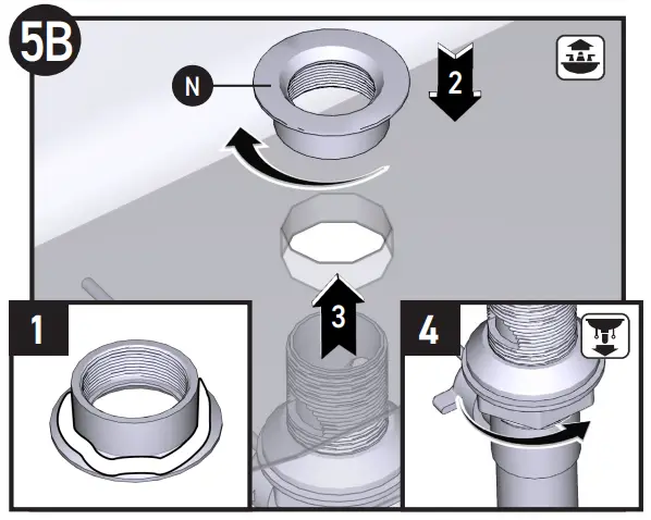 MOEN Two Handle Faucet - figure 10