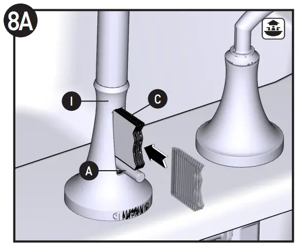 MOEN Two Handle Faucet - figure 13