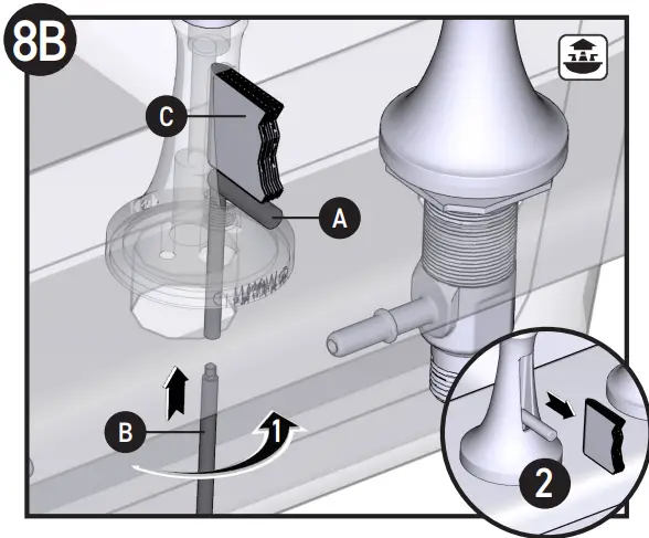 MOEN Two Handle Faucet - figure 14