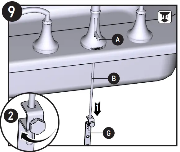 MOEN Two Handle Faucet - figure 16