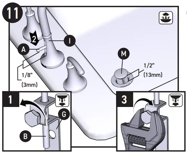 MOEN Two Handle Faucet - figure 19