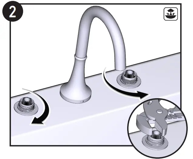 MOEN Two Handle Faucet - figure 6